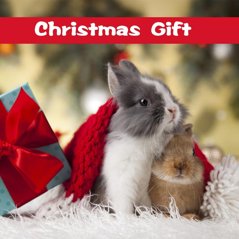 Bunny Stuffed Animal, Miniature Plush Rabbits, Realistic Plush Easter Rabbits, Furry Bunny Keychain, Soft Figurine Bunny for Table Decoration Gifts Stuffed Animal (Orange)