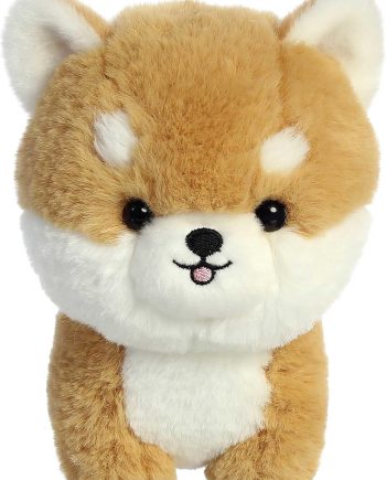 Shiba Inu Stuffed Animal - Unique Design - Endless Play - Brown 6.5 Inches